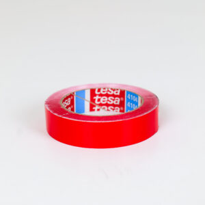 RLX ADHESIF TESA REF. 60404 PVC ROUGE DIM. 25 MM X 66 M