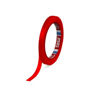 RLX ADHESIF PVC ROUGE  DIMENSIONS 12MM X 66M TESA 4204